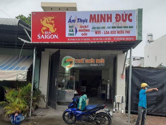 Thi công bảng biển quảng cáo