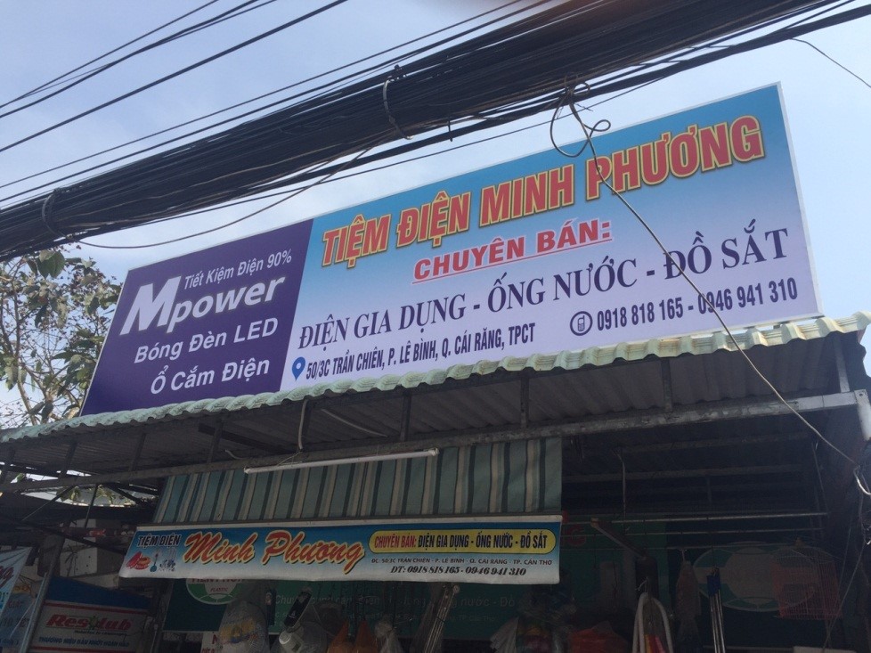 Thi công bảng hiệu quảng cáo