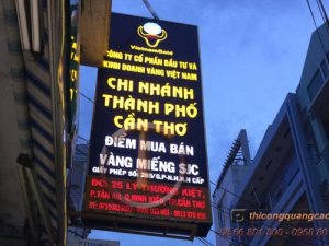 Thi công bảng hiệu quảng cáo