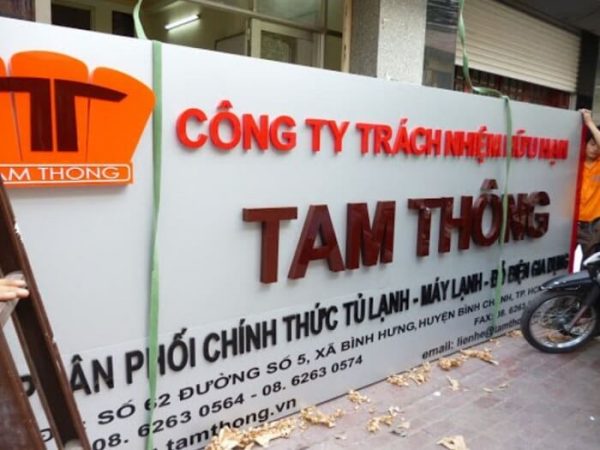 Lắp đặt biển quảng cáo