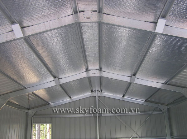 Thi công cách nhiệt mái