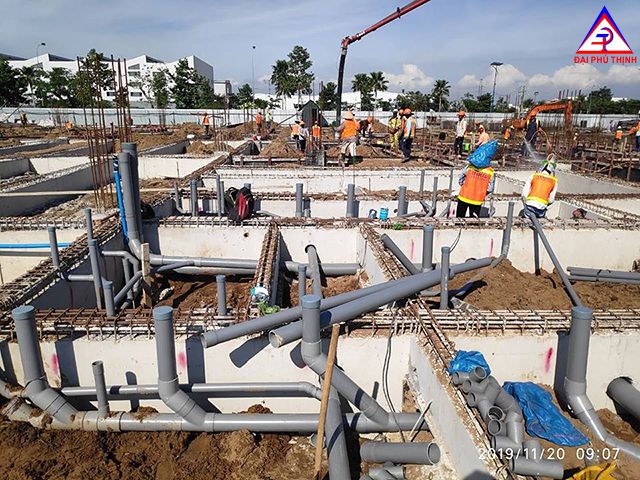 Thi công cấp thoát nước nhà xưởng