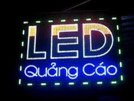 Thi công đèn Led Quảng cáo