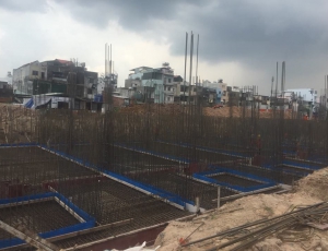 Thi công dự án tòa nhà chung cư