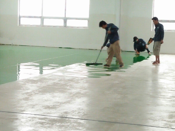 Thi công sơn Epoxy