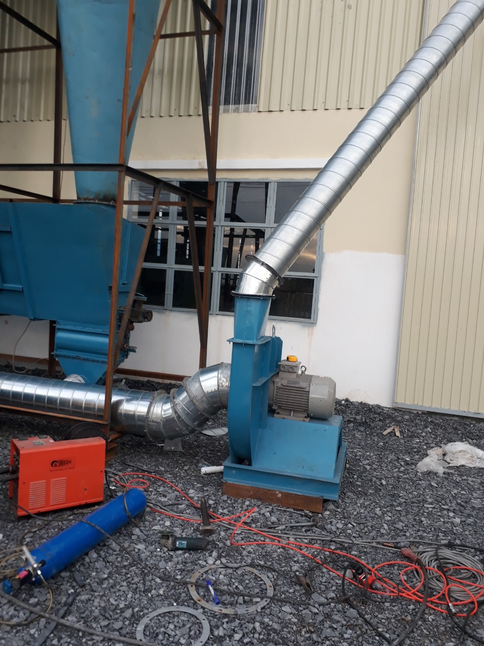 Thi công hệ thống thông gió nhà xưởng