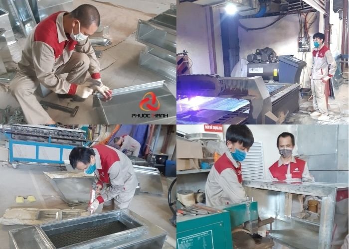 Thi công hệ thống thông gió