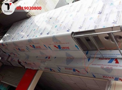 Thi công mặt dựng Alu