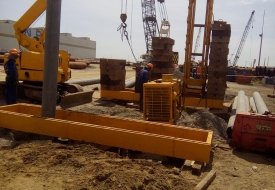 Thi công móng cọc