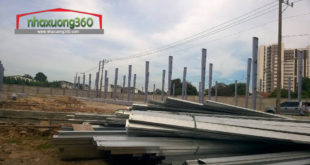 Thi công nhà xưởng Thuận Giao