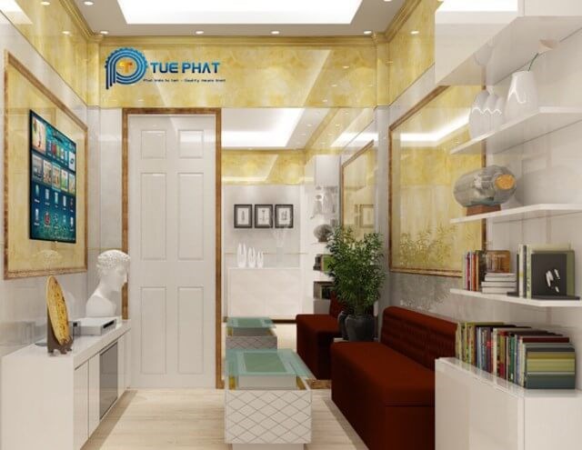 Công trình thi công PVC vân đá tại Mễ Trì