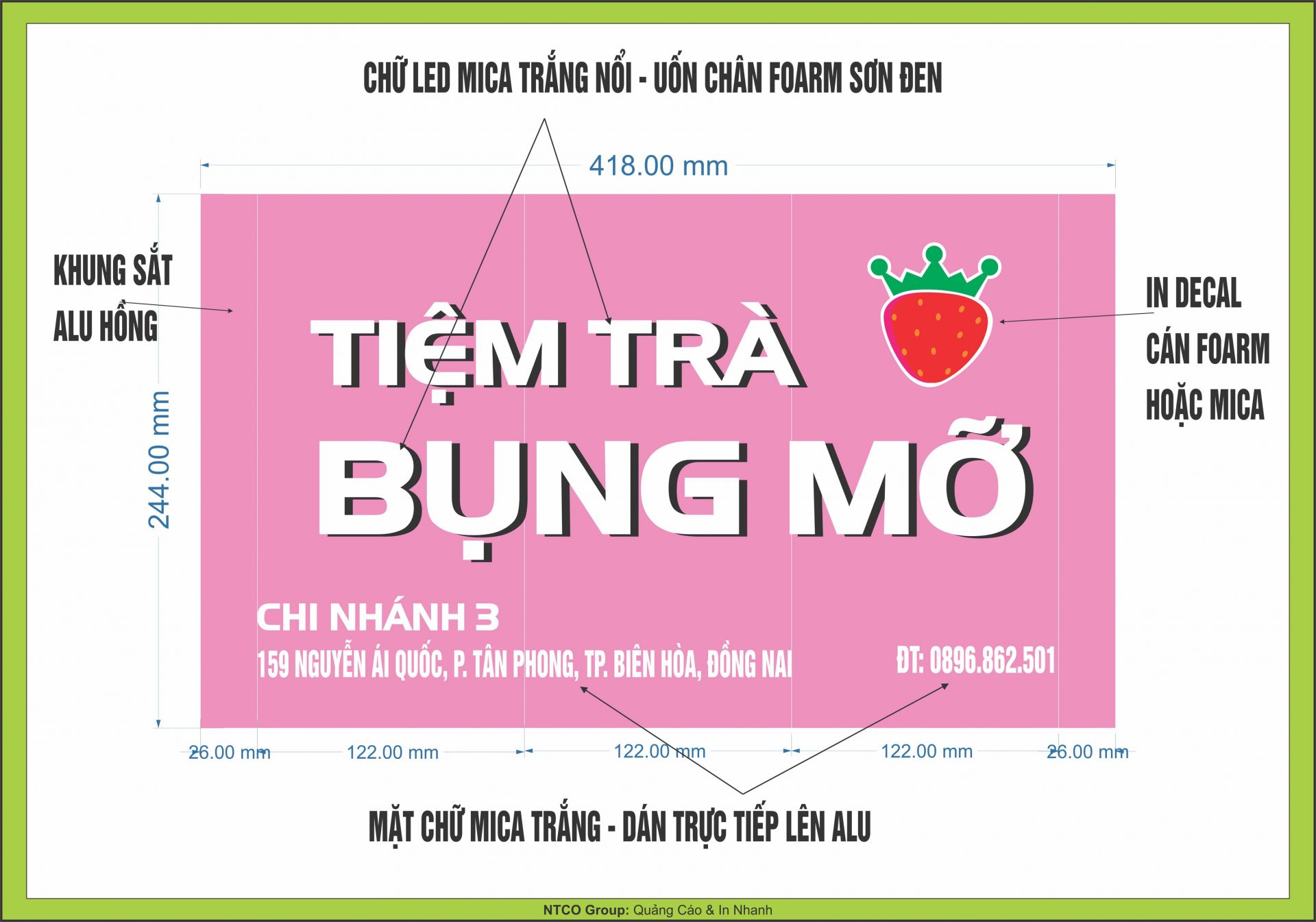 Thi công bảng hiệu quảng cáo