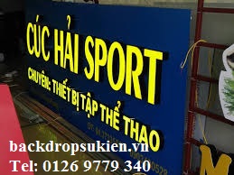 Thi công biển hiệu Mica