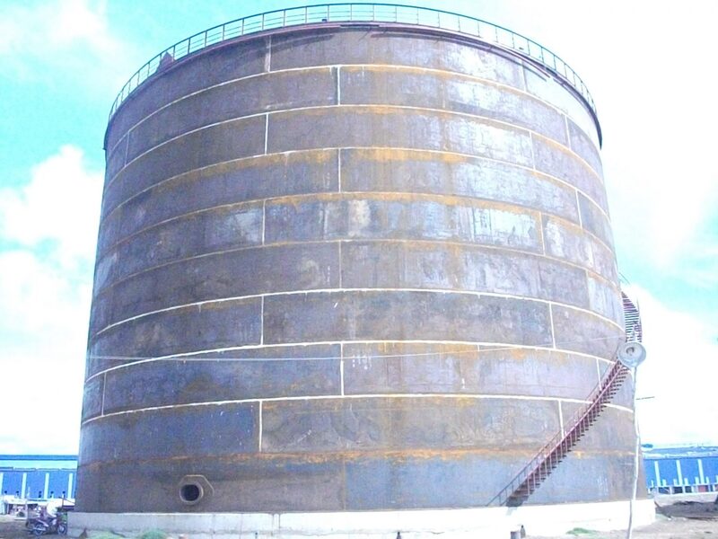 Thi công bồn chứa bằng phương pháp lắp ngược