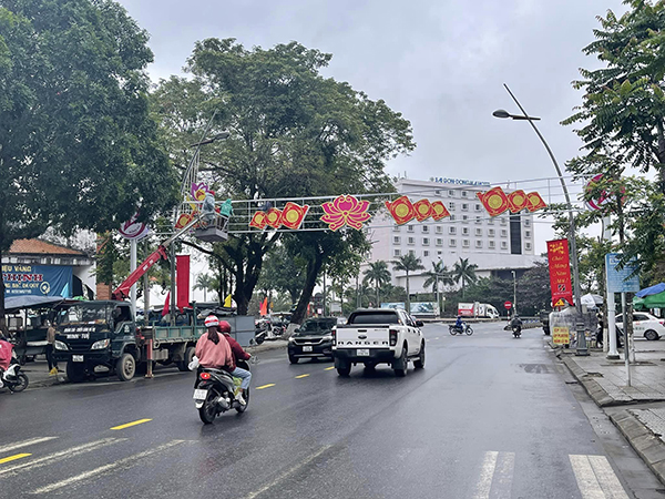 Thi công cổng chào