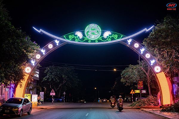 Thi công cổng chào