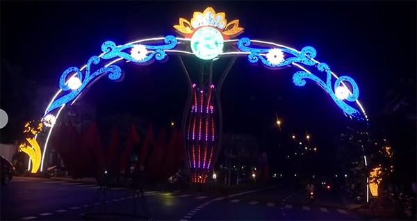 Thi công cổng chào