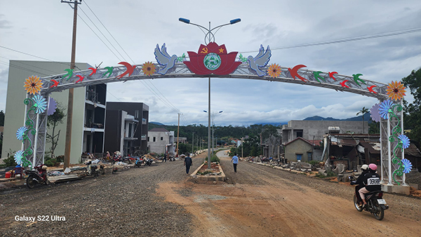 Thi công cổng chào