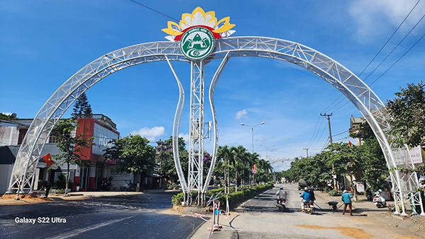 Thi công cổng chào