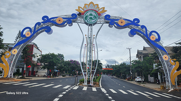 Thi công cổng chào