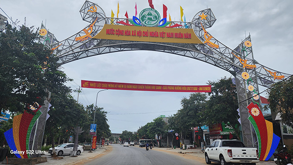 Thi công cổng chào