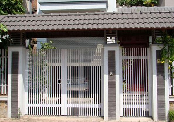 Thi công cổng, hàng rào, lan can sắt