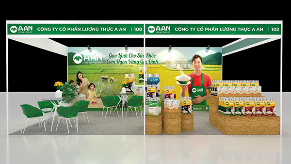 Thi công dựng gian hàng hội chợ triển lãm