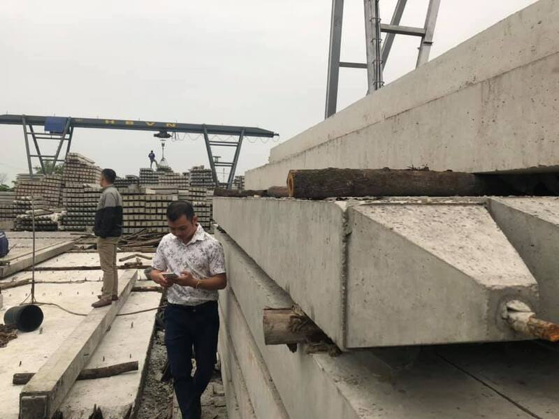 Thi công ép cọc bê tông