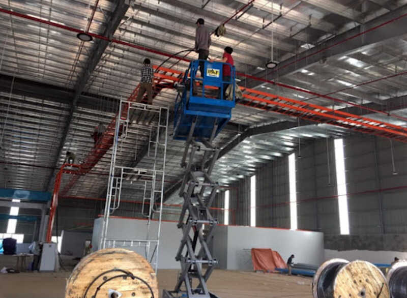 Thi công hạ tầng và hệ thống kỹ thuật