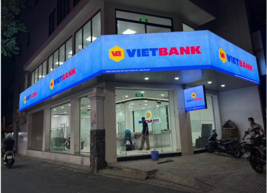 Thi công hệ thống biển hiệu Vietinbank