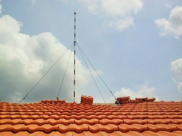 Thi công hệ thống chống sét trực tiếp