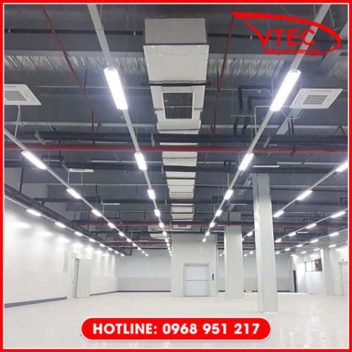 Thi công hệ thống đèn chiếu sáng