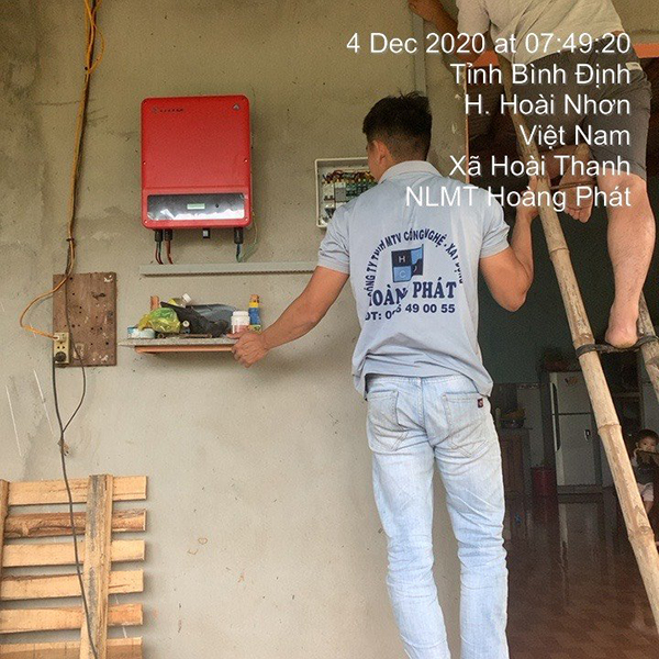 Thi công hệ thống điện năng lượng mặt trời