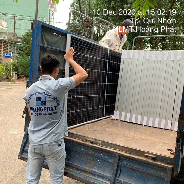 Thi công hệ thống điện năng lượng mặt trời