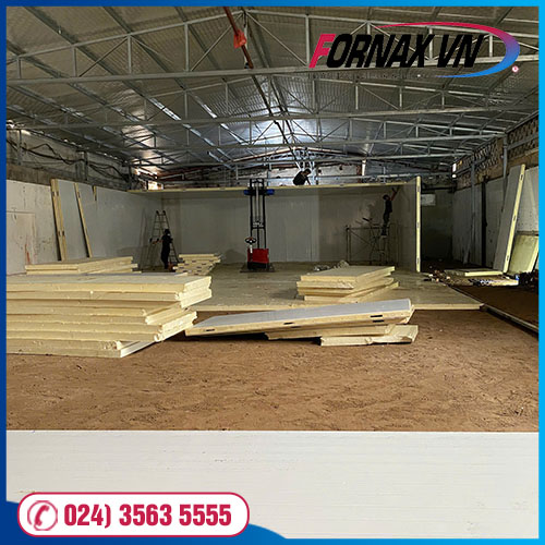 Thi công hệ thống kho đông bảo quản thực phẩm