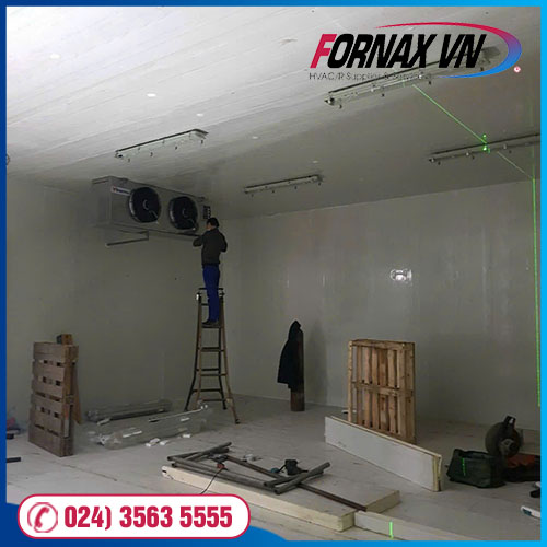 Thi công hệ thống kho đông bảo quản thủy sản