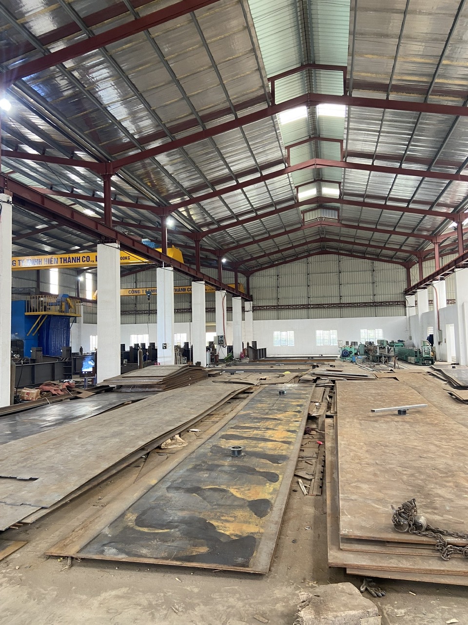 Thi công kết cấu thép, nhà tiền chế