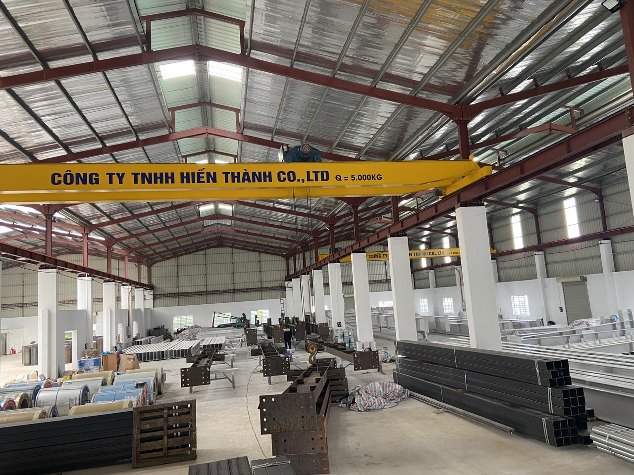 Thi công kết cấu thép, nhà tiền chế