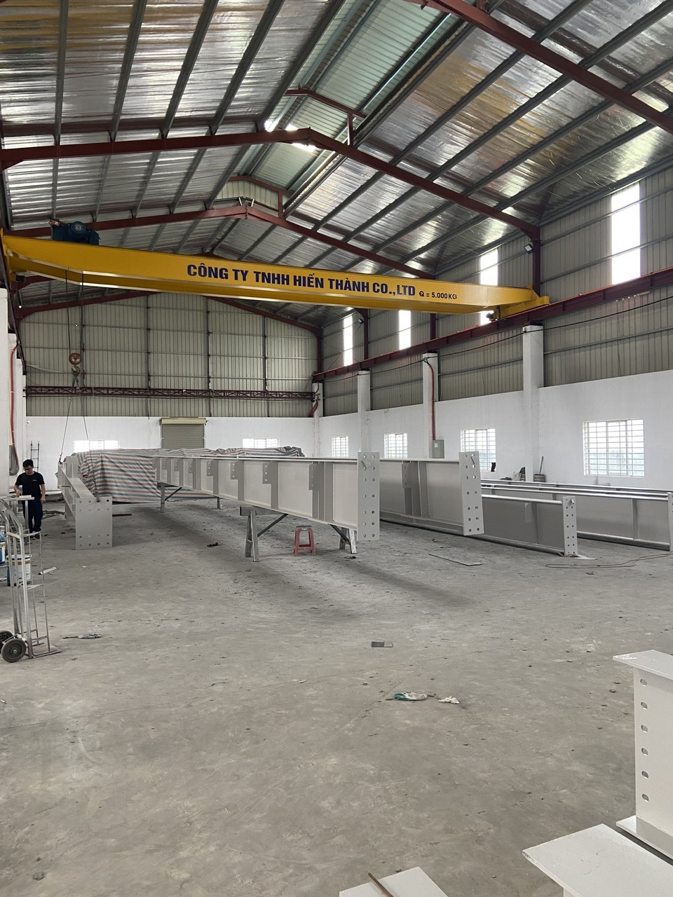 Thi công kết cấu thép, nhà tiền chế
