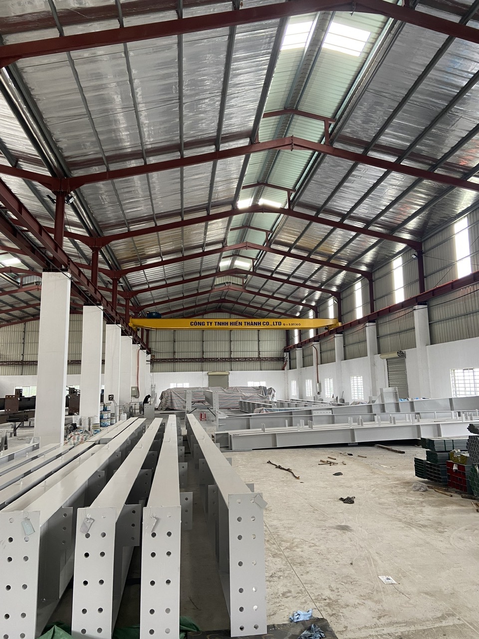 Thi công kết cấu thép, nhà tiền chế