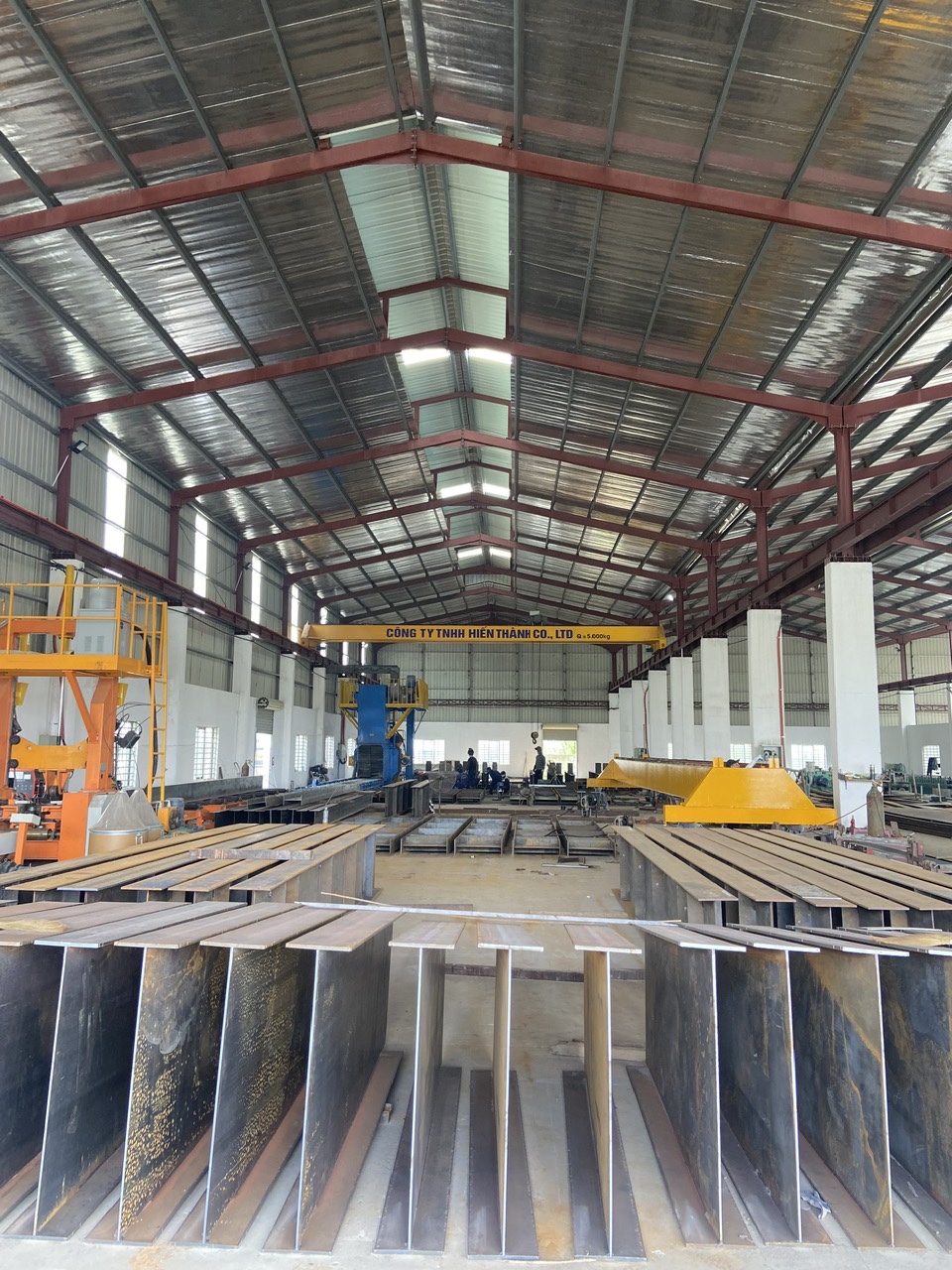 Thi công kết cấu thép, nhà tiền chế