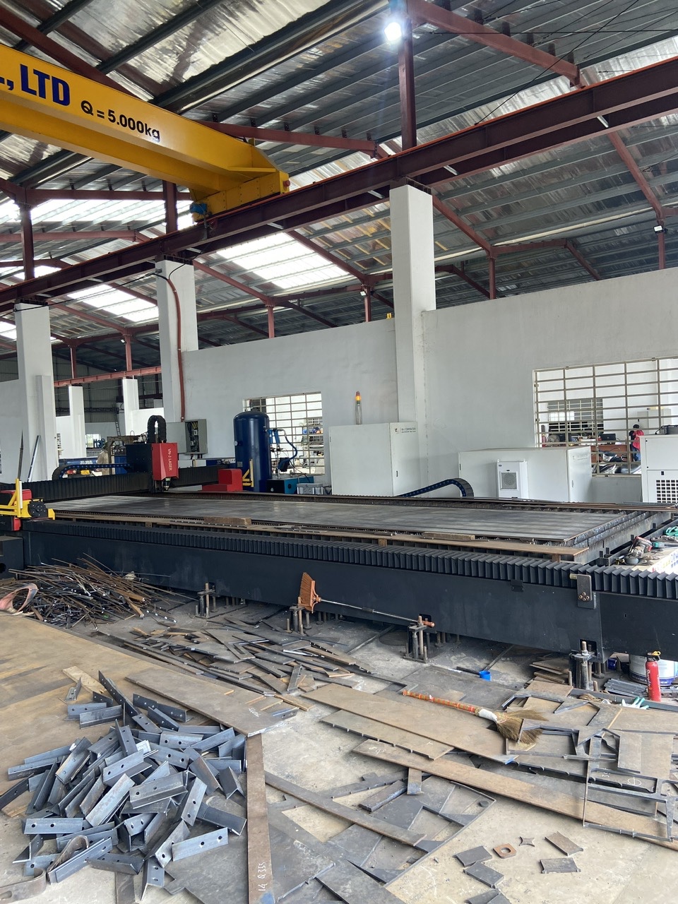 Thi công kết cấu thép, nhà tiền chế