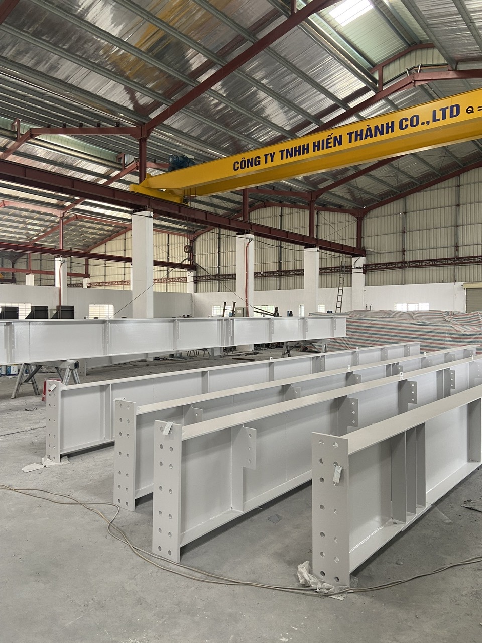 Thi công kết cấu thép, nhà tiền chế