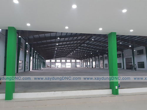 Thi công kho xưởng