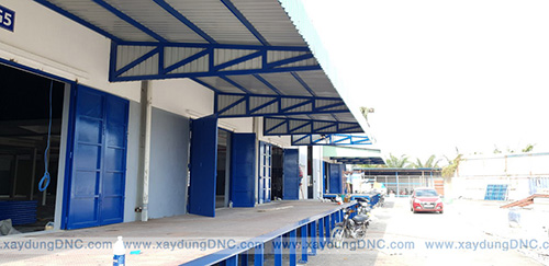 Thi công kho xưởng