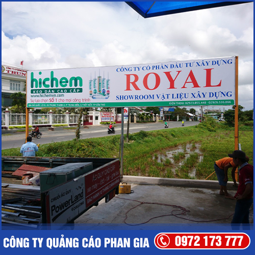 Thi công lắp đặt bảng biển quảng cáo