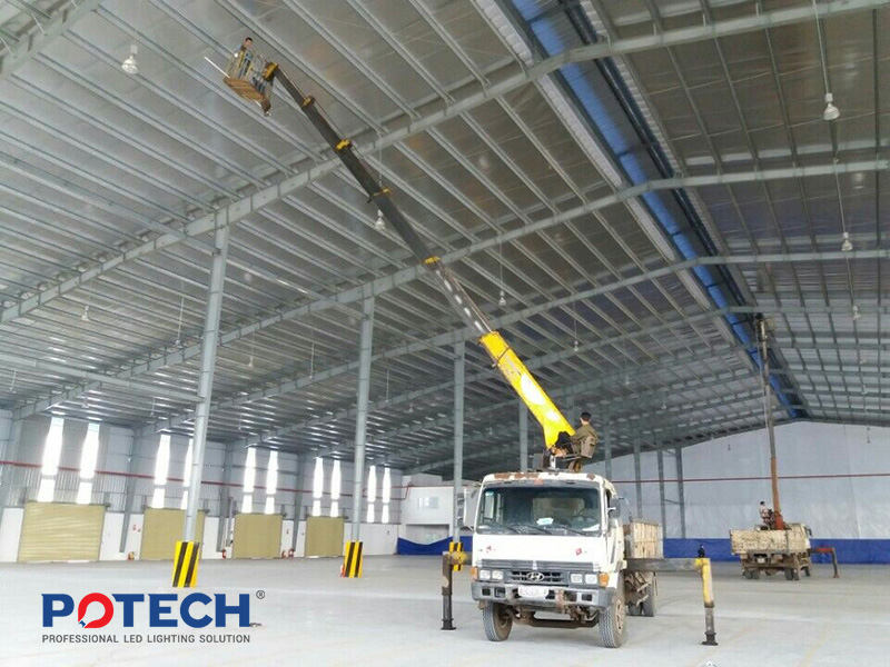 Lắp đặt đèn Led Potech