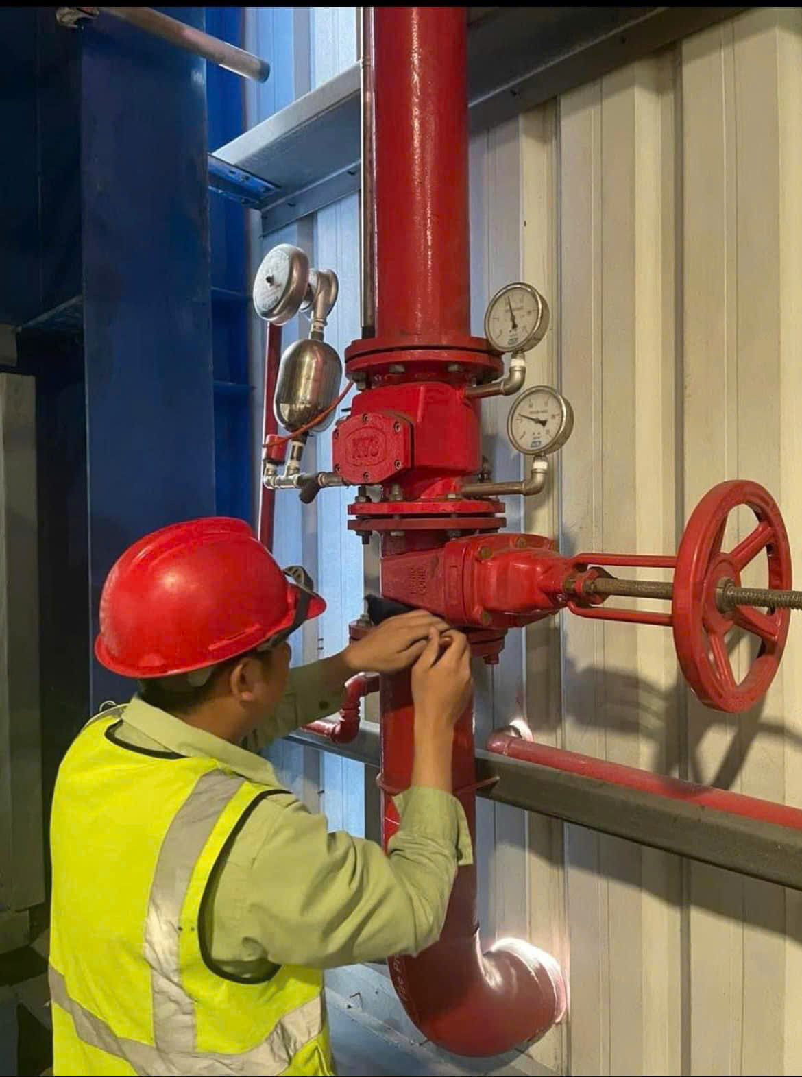 Thi công lắp đặt hệ thống PCCC