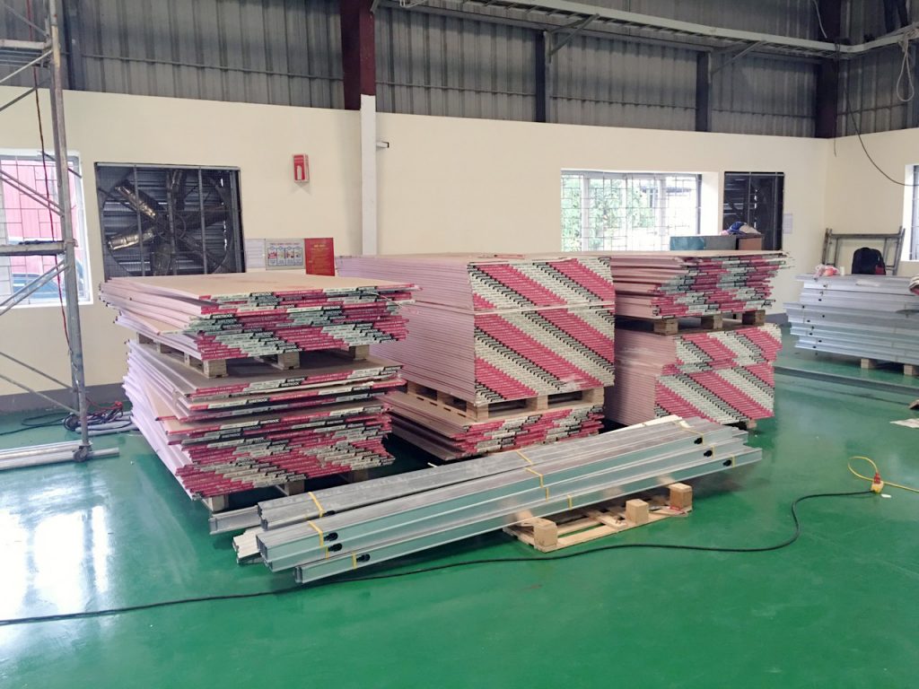 Thi công lắp đặt trần vách thạch cao