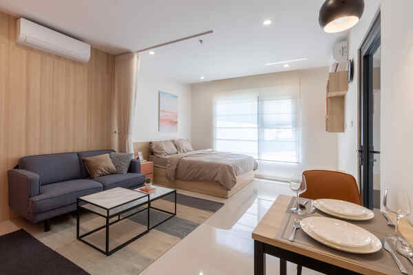 Thi công nội thất căn hộ anh Kiên